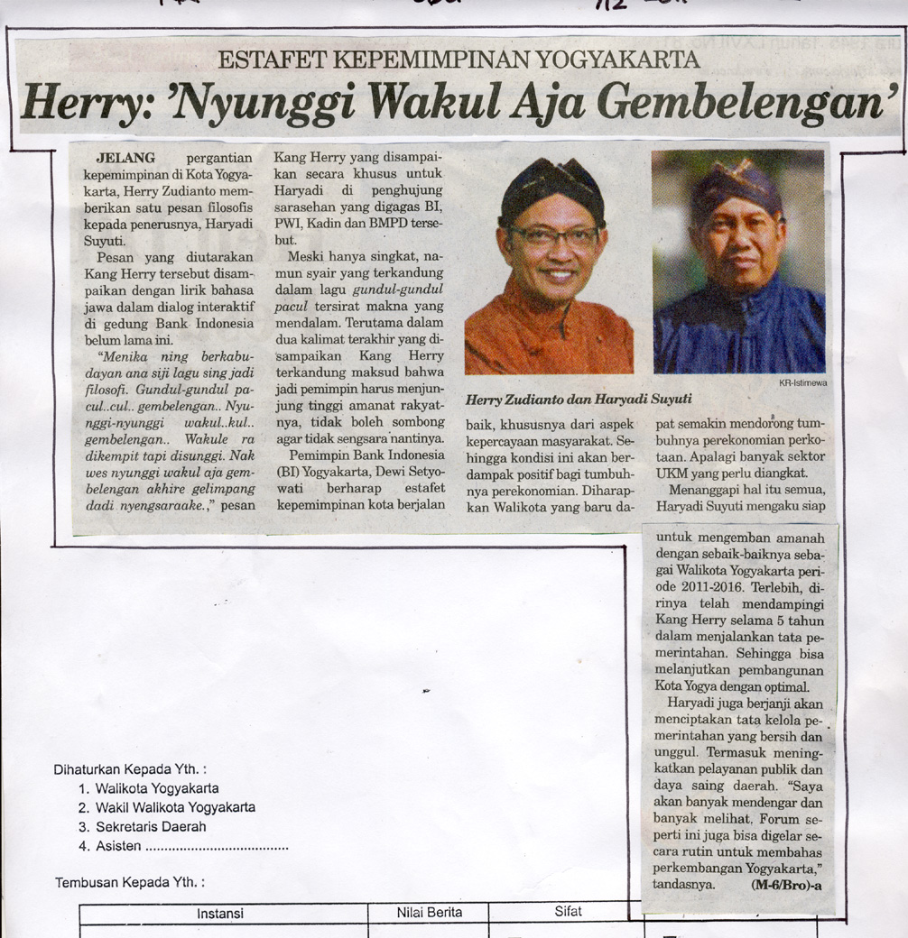 Kliping jogja terbaru