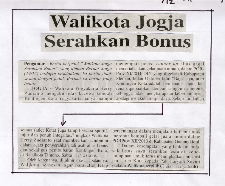 Kliping jogja terbaru