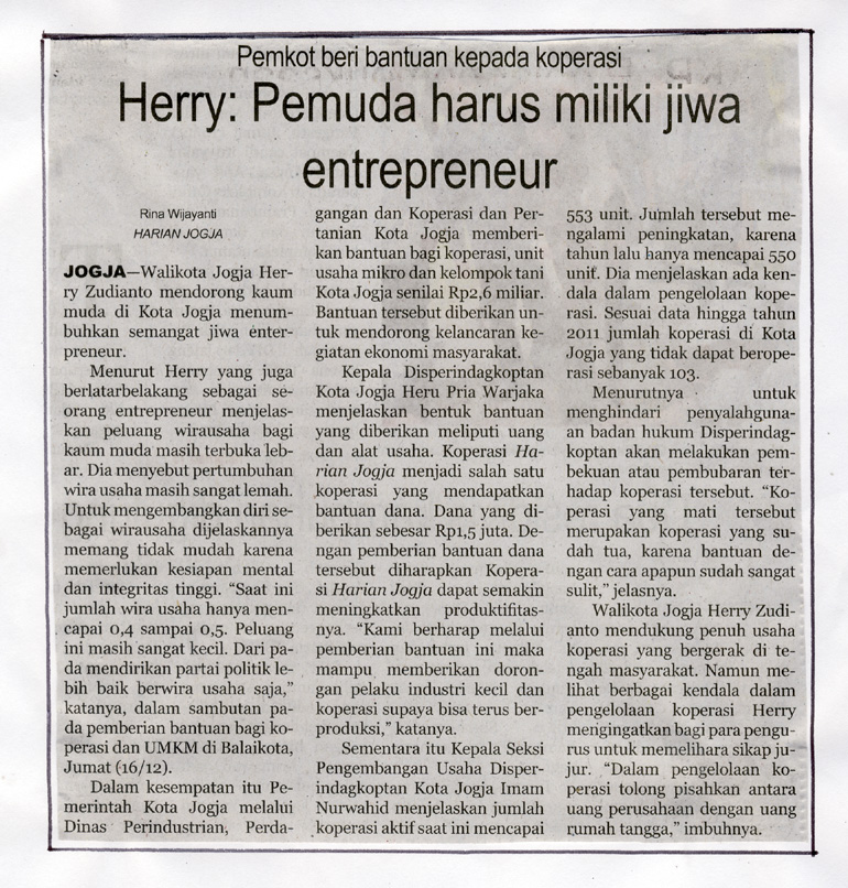 Kliping jogja terbaru