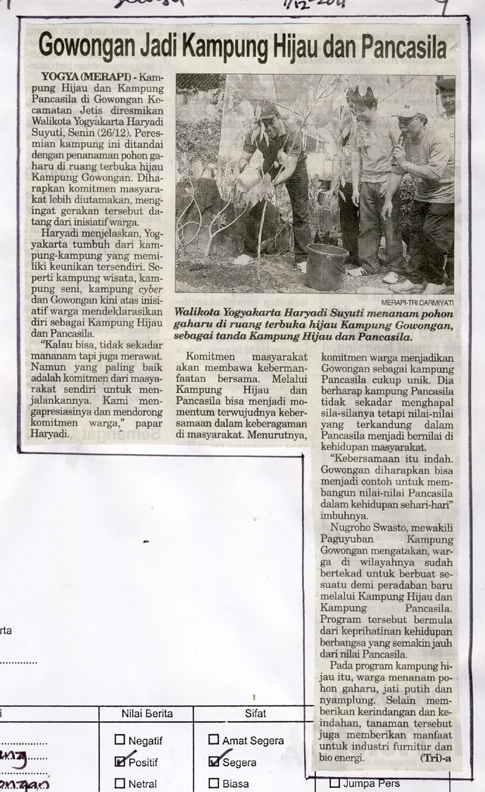 Kliping jogja terbaru