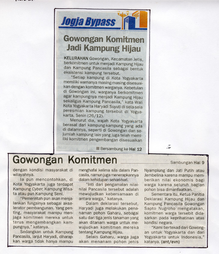 Kliping jogja terbaru
