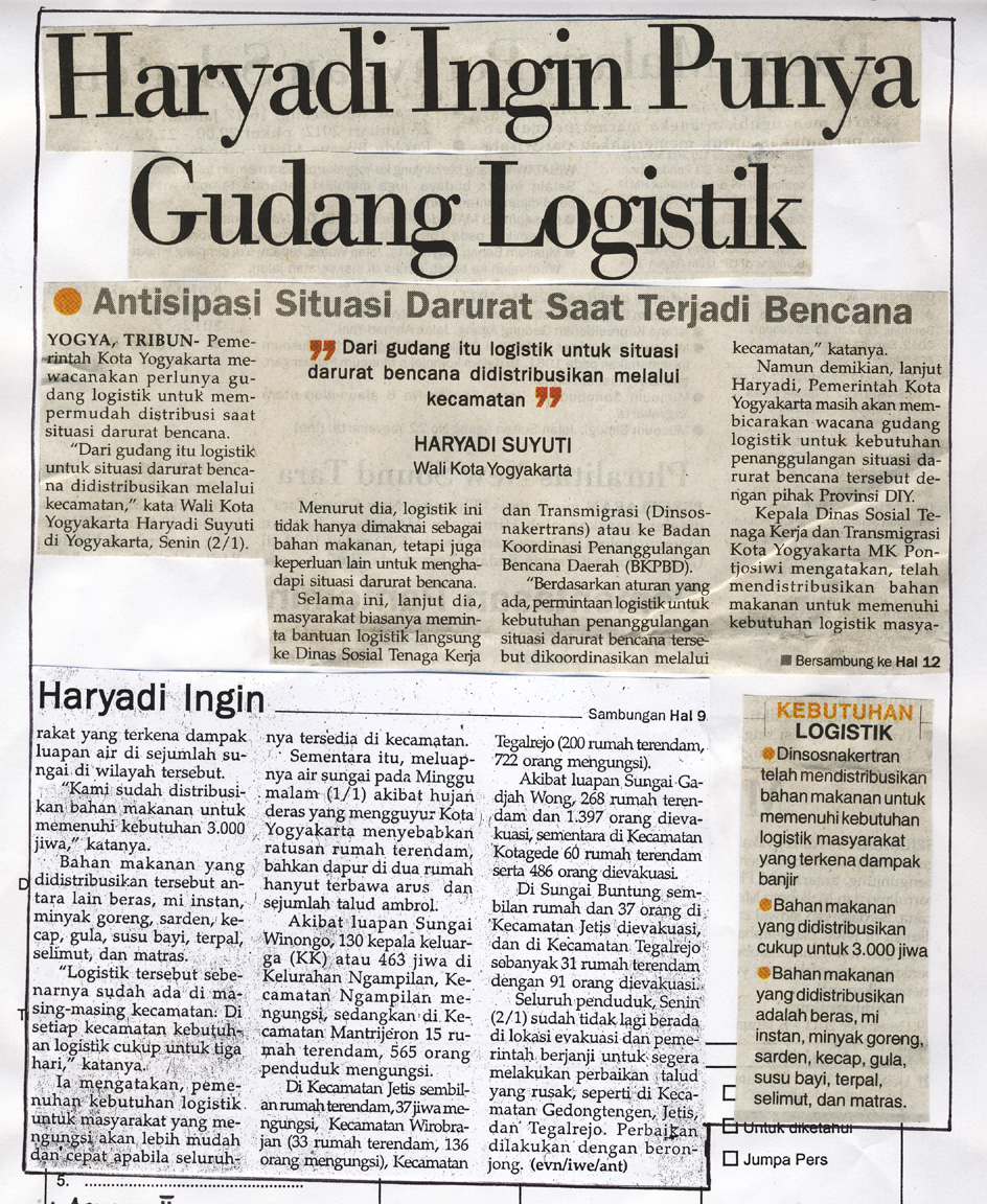 Kliping jogja terbaru