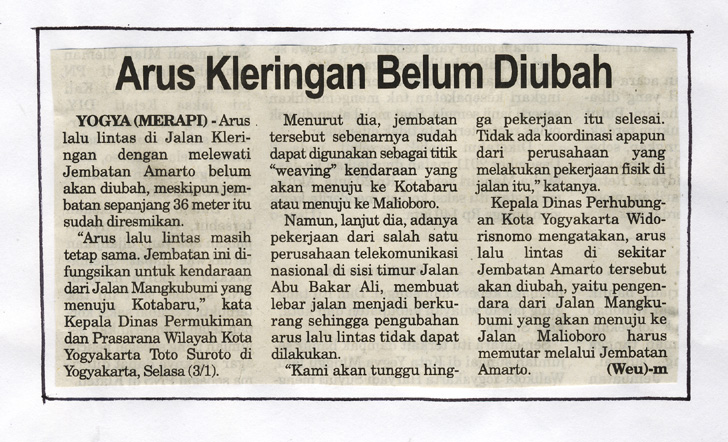 Kliping jogja terbaru