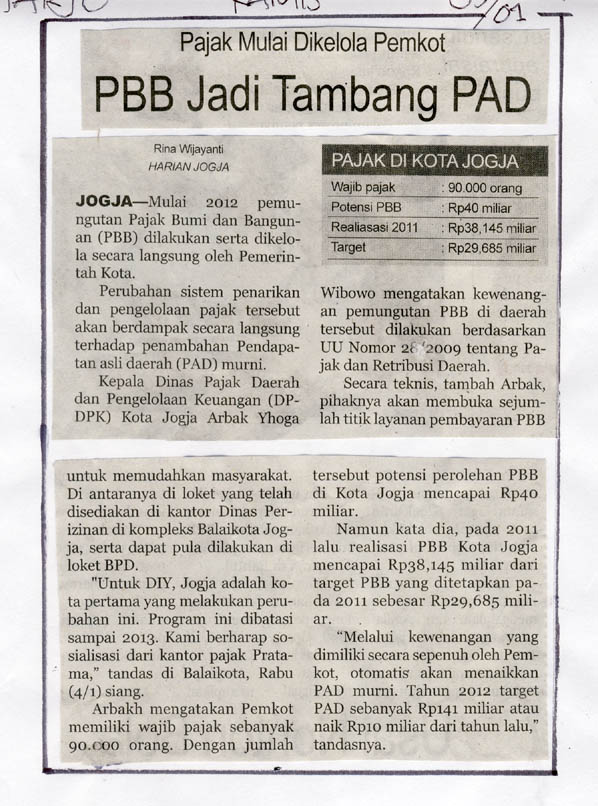 Kliping jogja terbaru