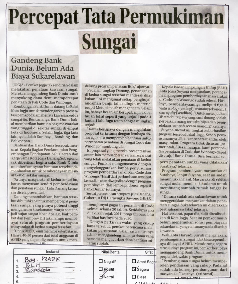 Kliping jogja terbaru