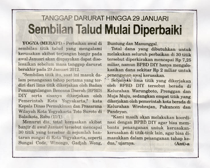 Kliping jogja terbaru