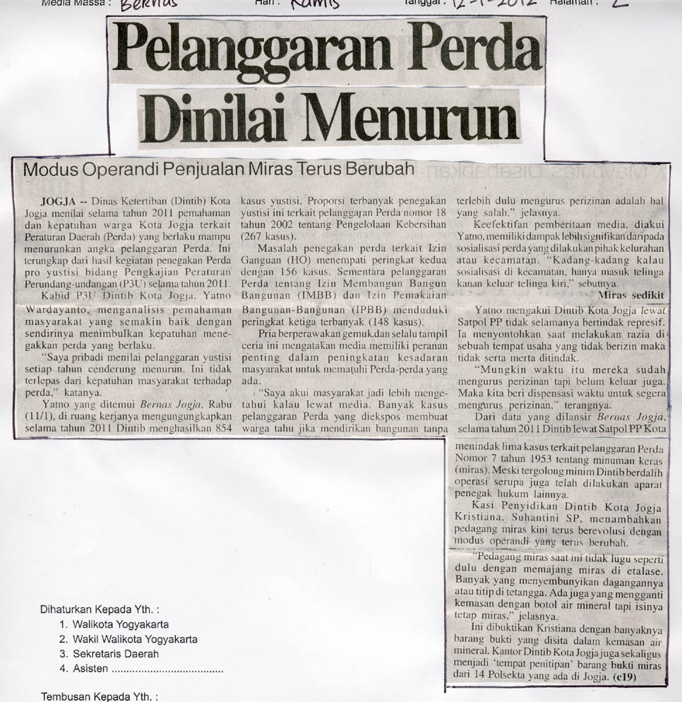 Kliping jogja terbaru
