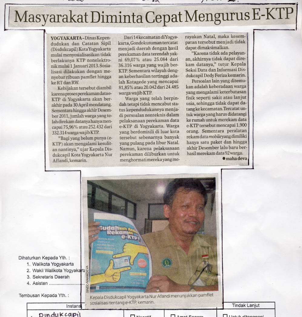 Kliping jogja terbaru