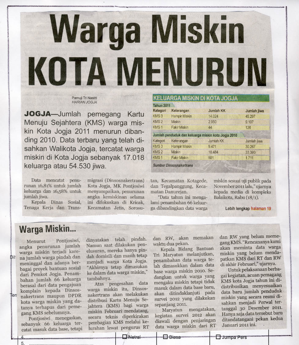 Kliping jogja terbaru