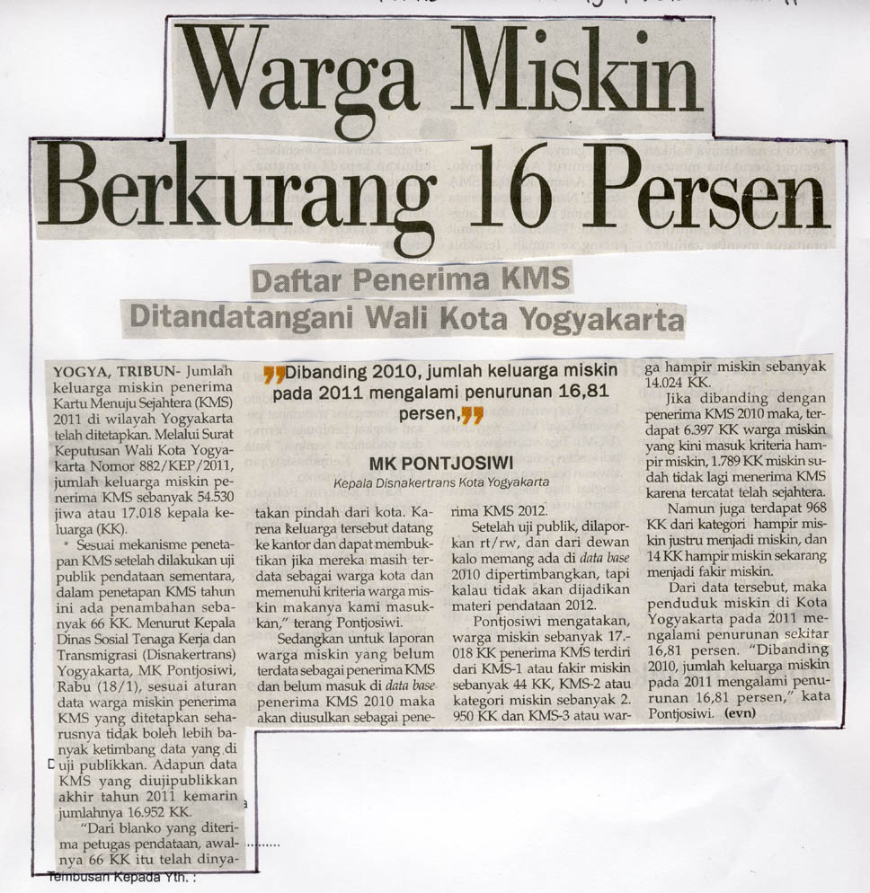 Kliping jogja terbaru