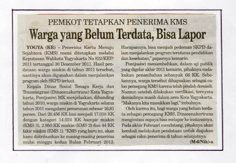 Kliping jogja terbaru