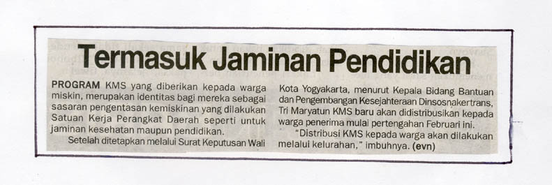 Kliping jogja terbaru