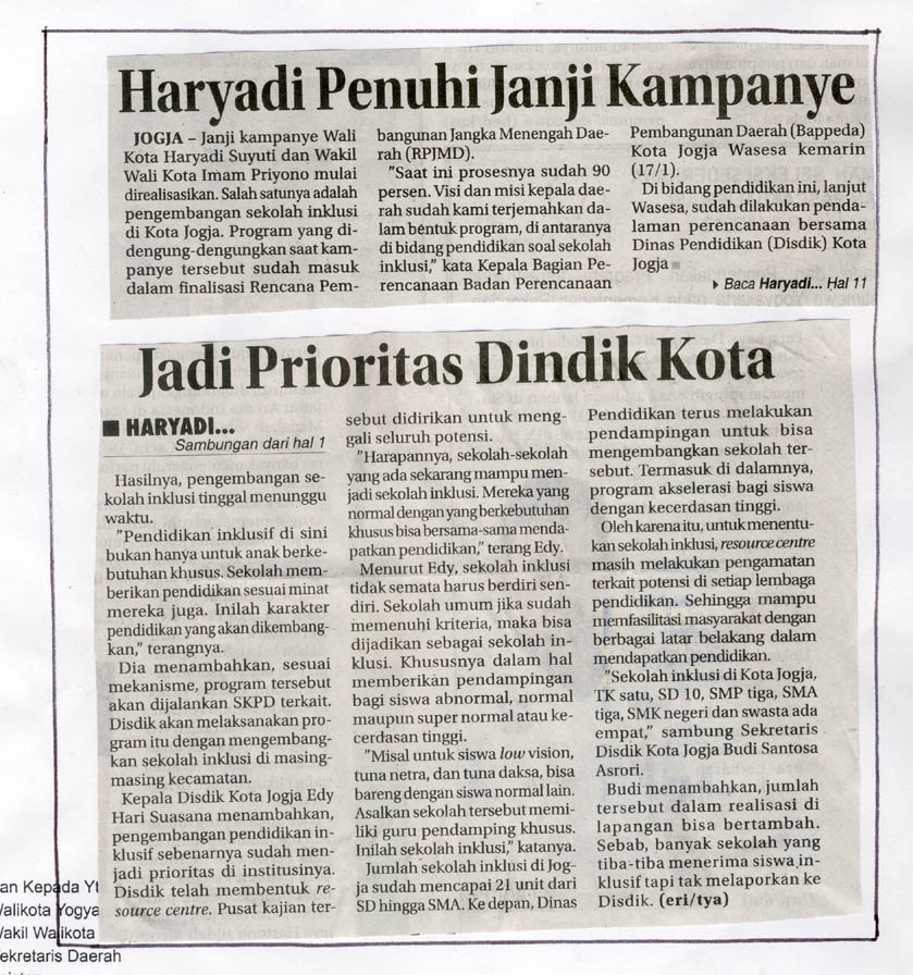 Kliping jogja terbaru
