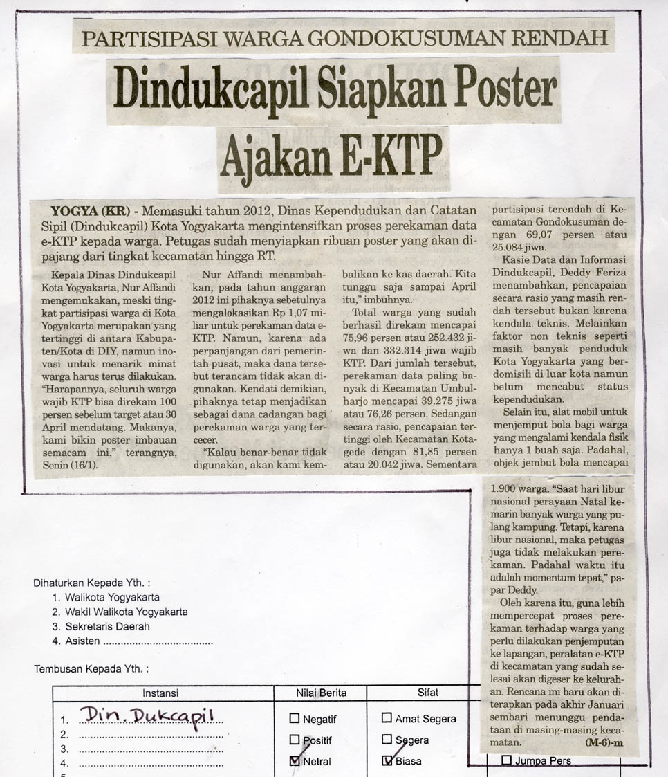Kliping jogja terbaru
