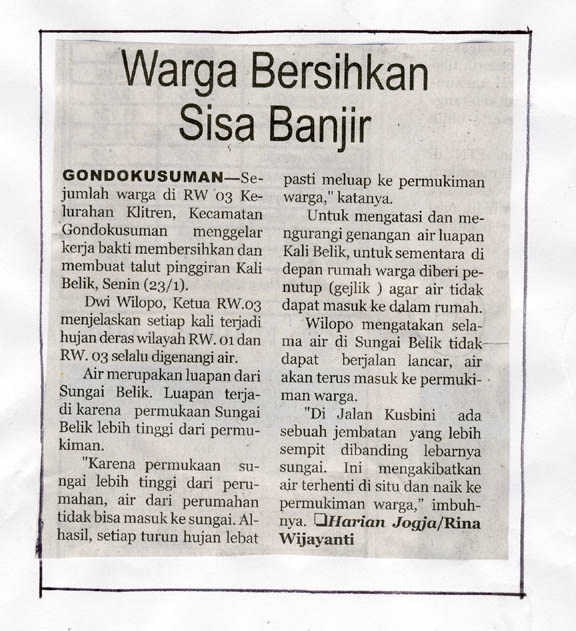Kliping jogja terbaru
