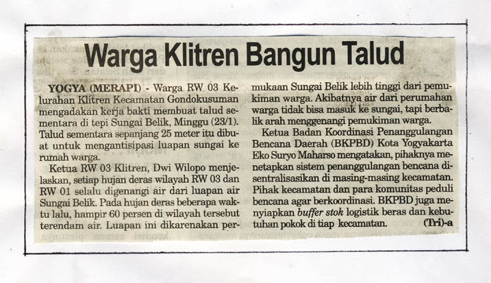 Kliping jogja terbaru