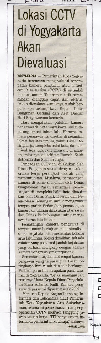 Kliping jogja terbaru