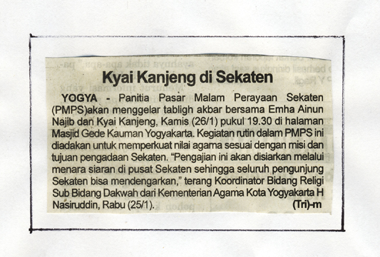 Kliping jogja terbaru