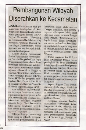 Kliping jogja terbaru