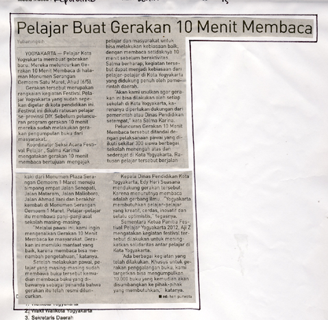 Kliping jogja terbaru