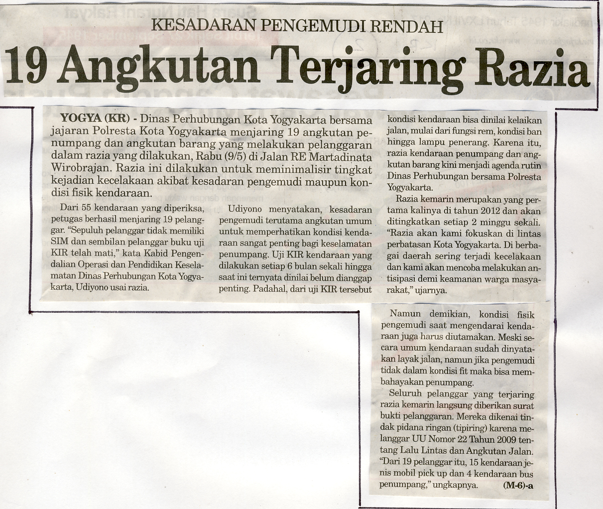 Kliping jogja terbaru