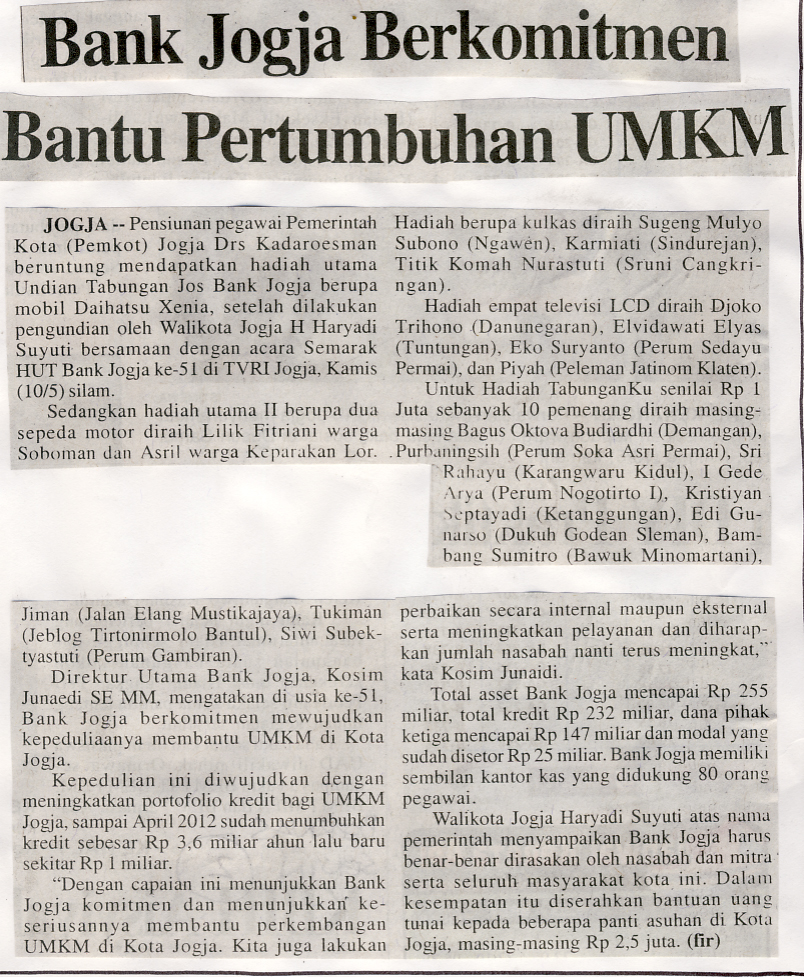 Kliping jogja terbaru