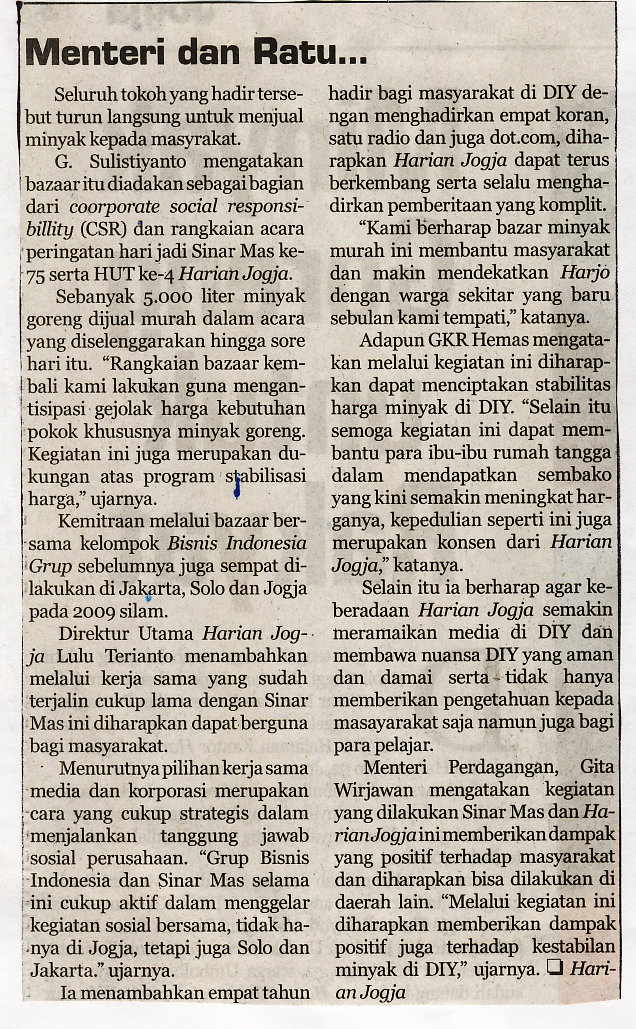 Kliping jogja terbaru