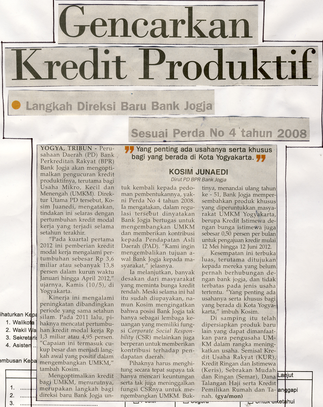 Kliping jogja terbaru