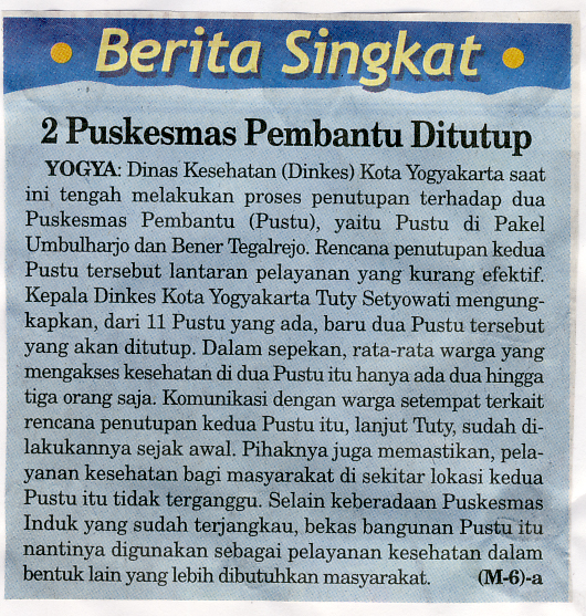 Kliping jogja terbaru