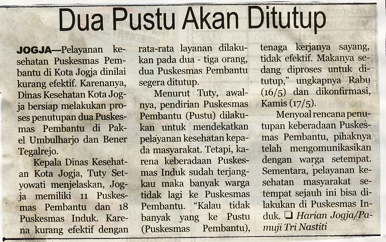 Kliping jogja terbaru