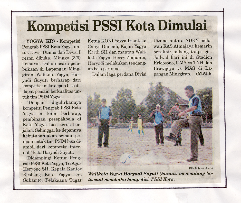Kliping jogja terbaru