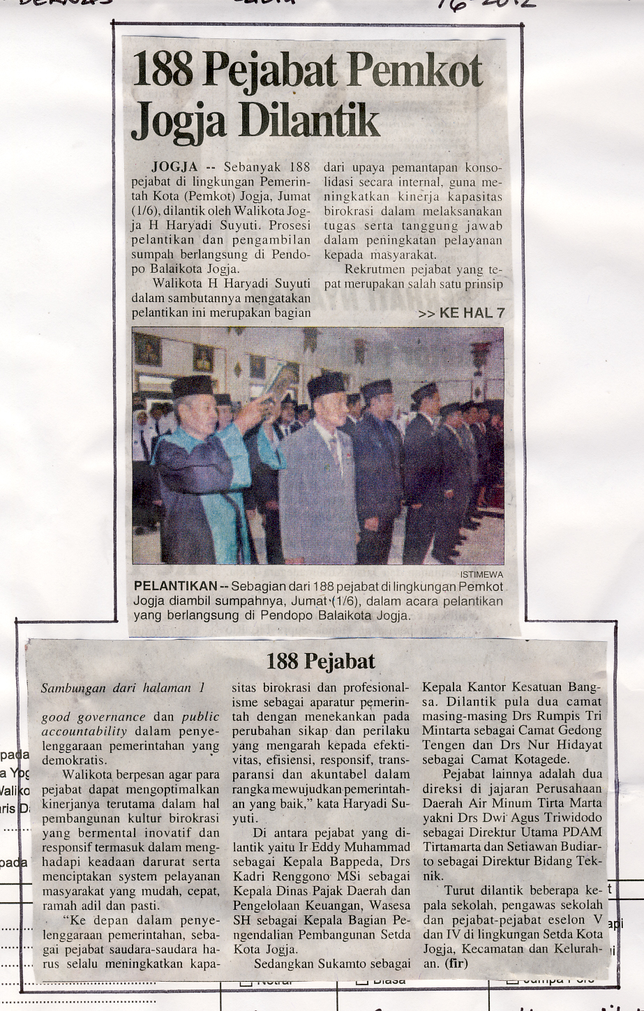 Kliping jogja terbaru