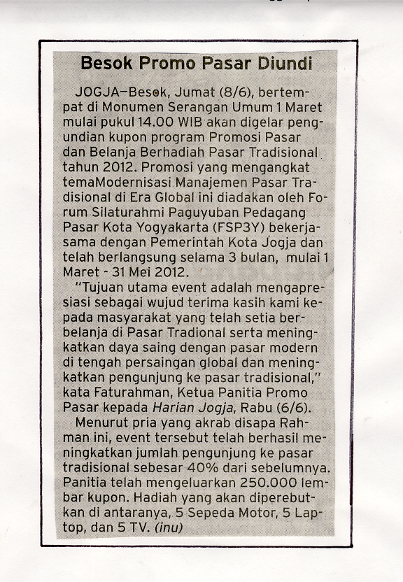 Kliping jogja terbaru