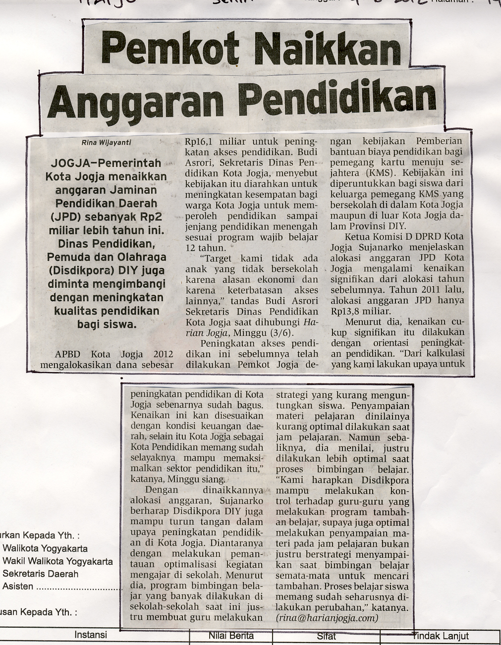 Kliping jogja terbaru