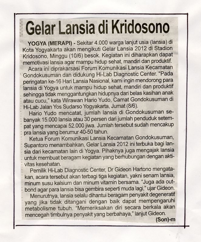 Kliping jogja terbaru