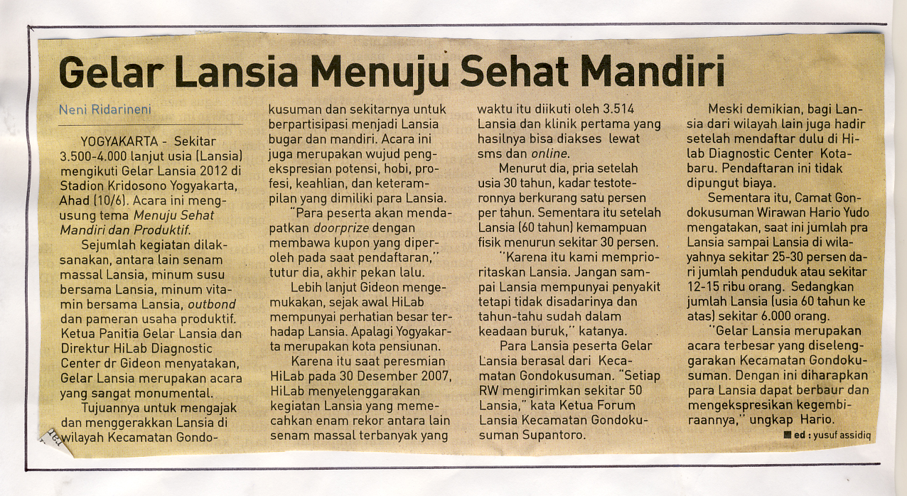 Kliping jogja terbaru