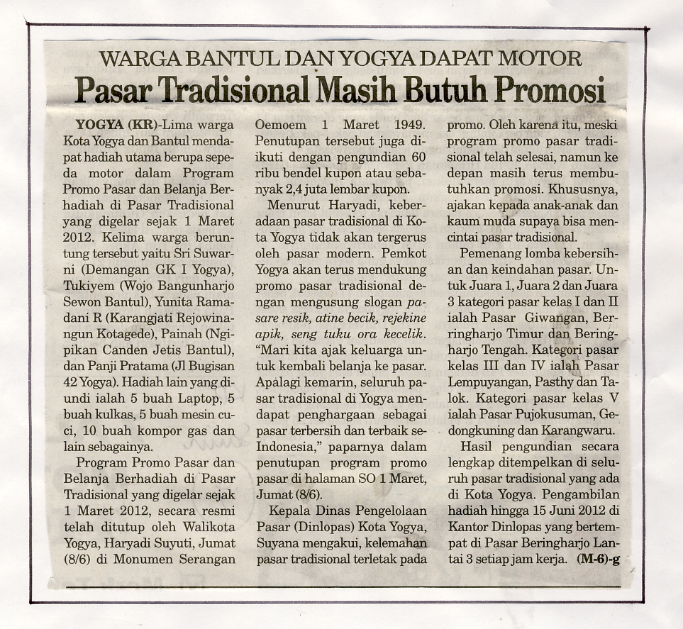 Kliping jogja terbaru