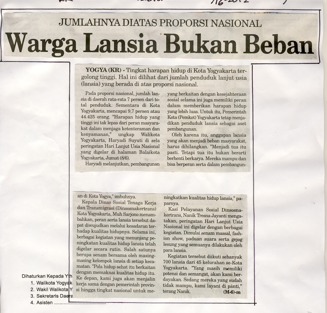 Kliping jogja terbaru