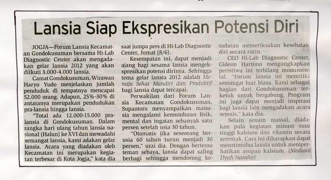 Kliping jogja terbaru