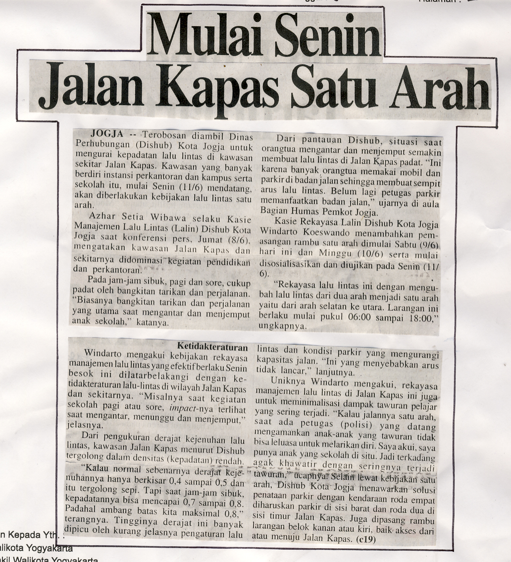 Kliping jogja terbaru