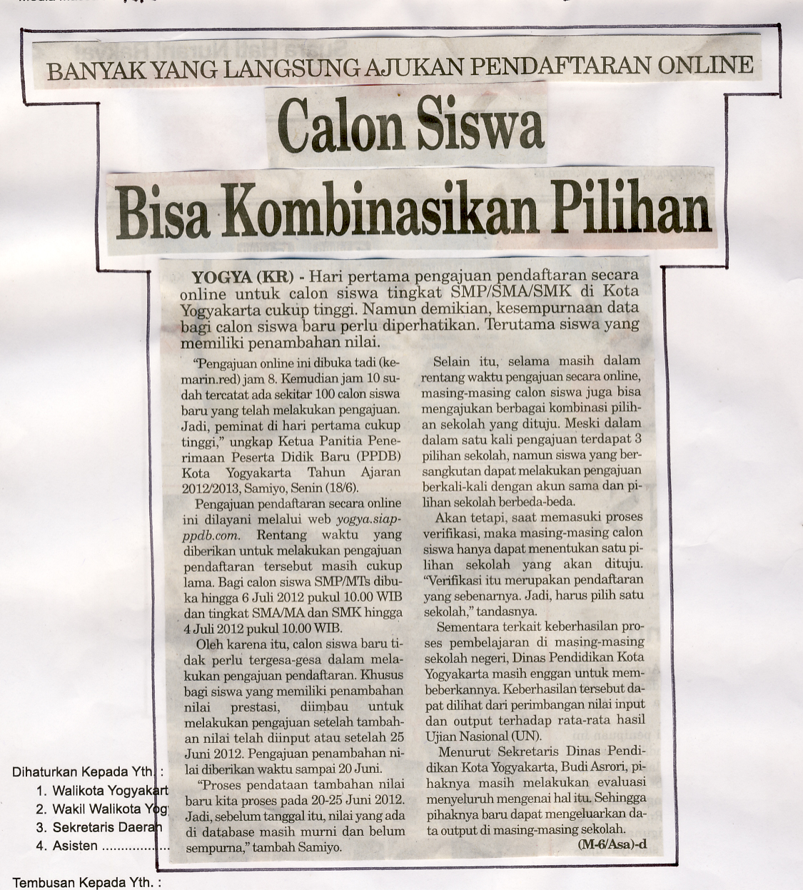 Kliping jogja terbaru