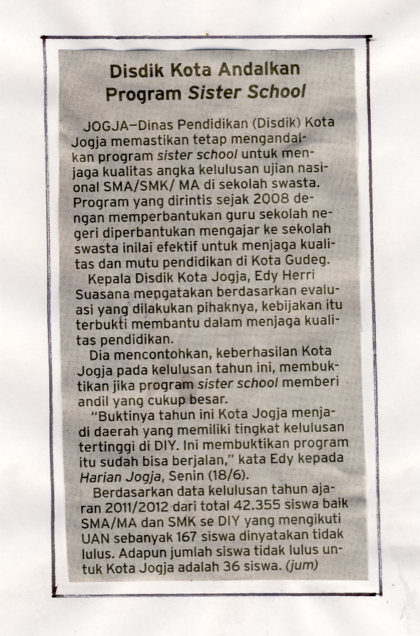 Kliping jogja terbaru