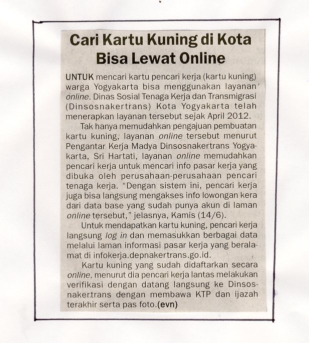 Kliping jogja terbaru