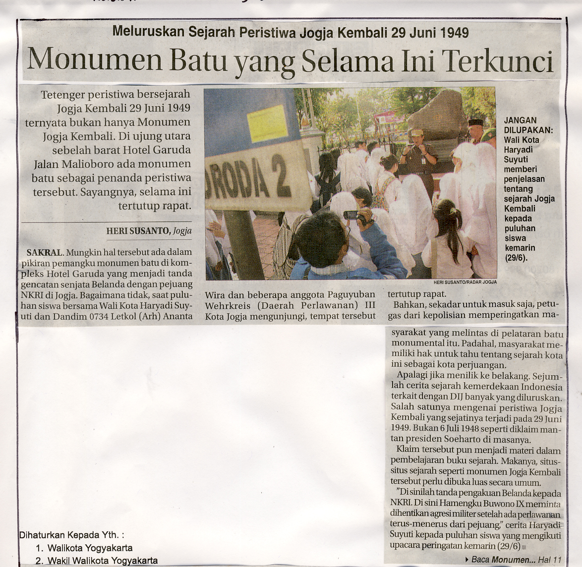 Kliping jogja terbaru