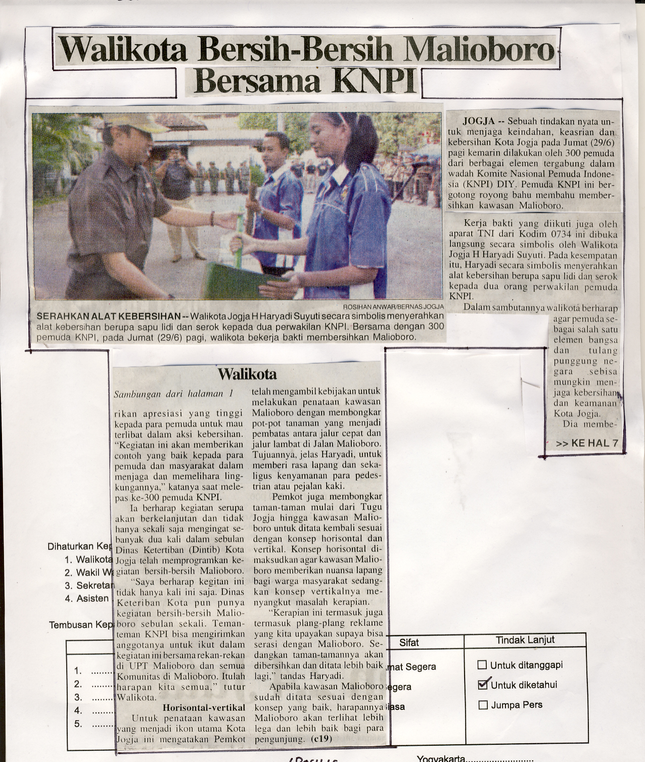 Kliping jogja terbaru