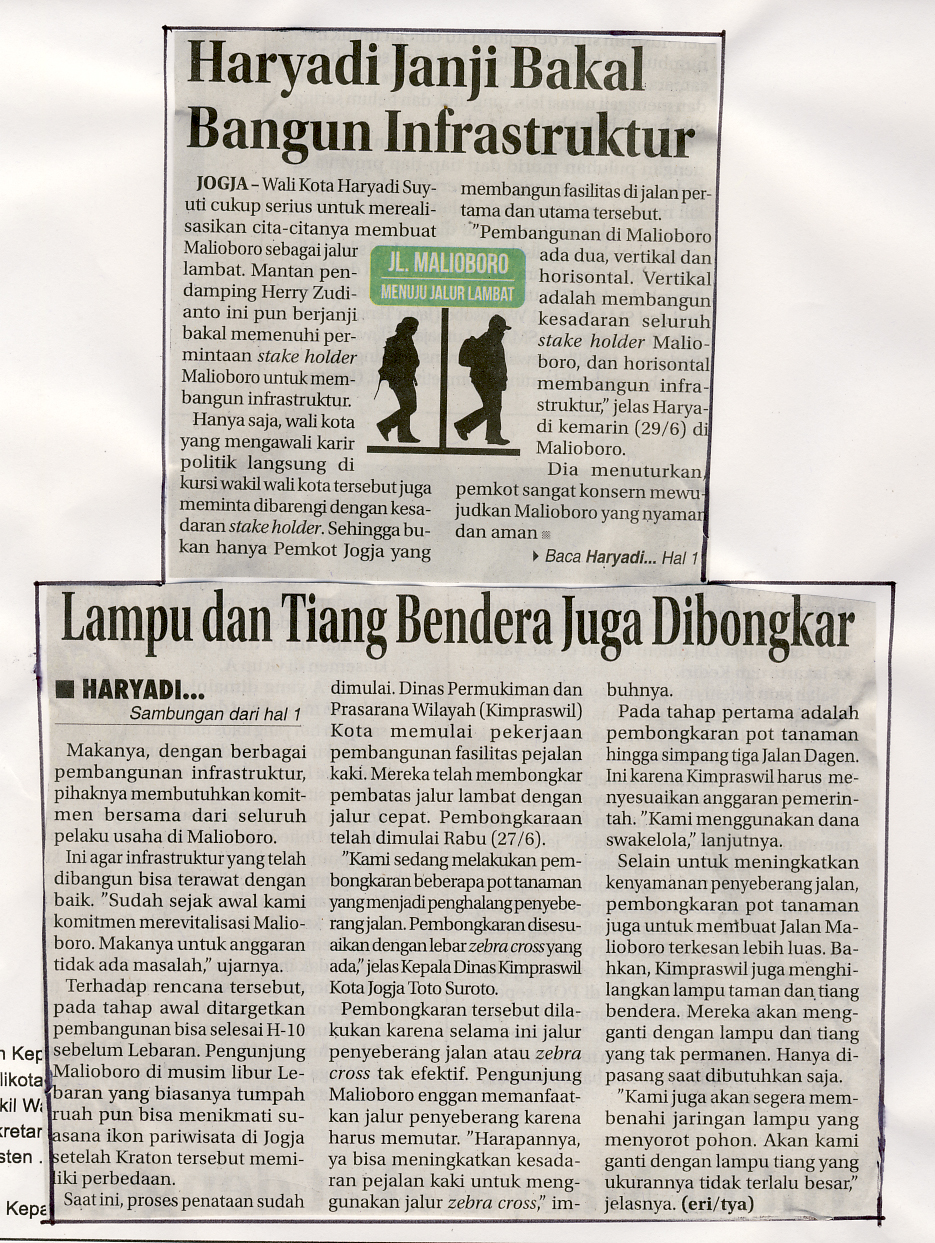 Kliping jogja terbaru