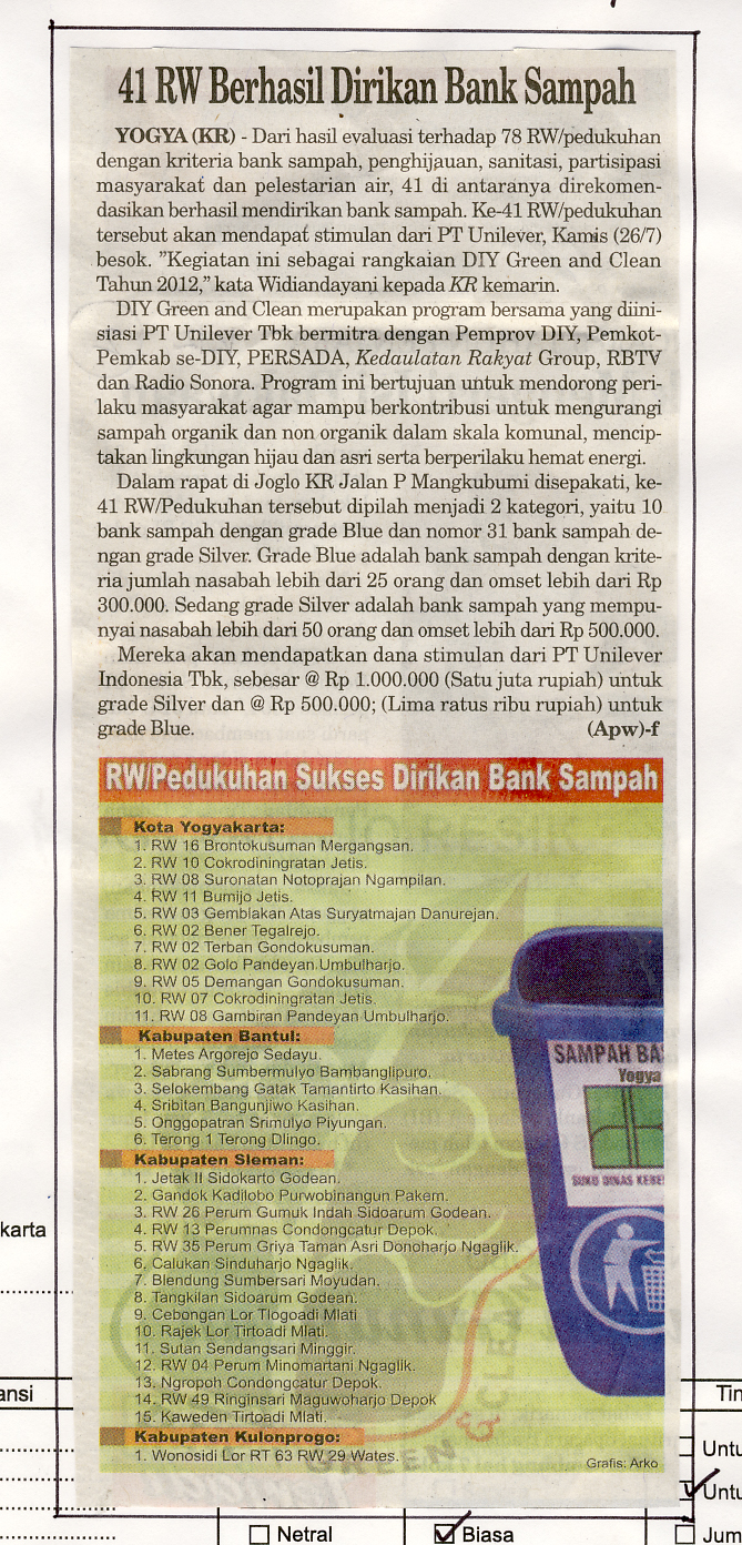 Kliping jogja terbaru