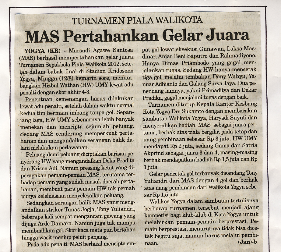 Kliping jogja terbaru