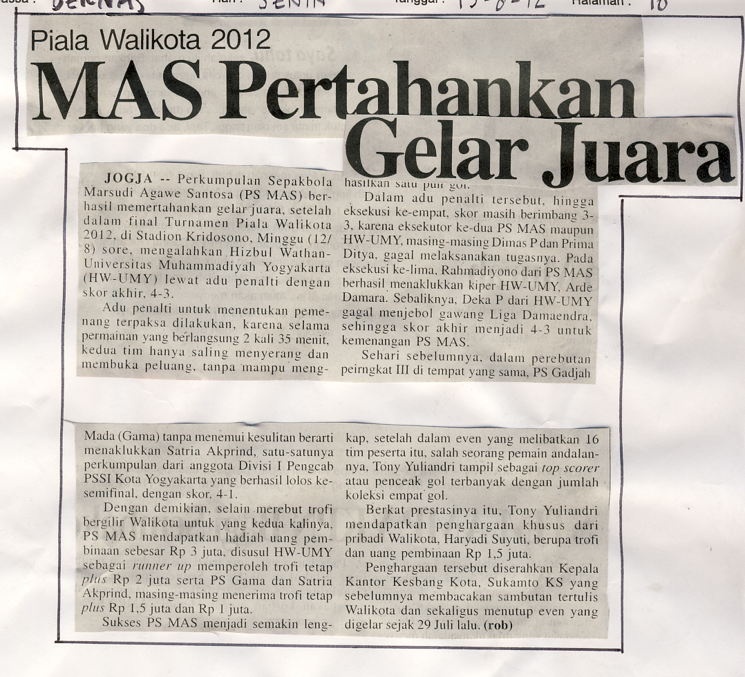 Kliping jogja terbaru