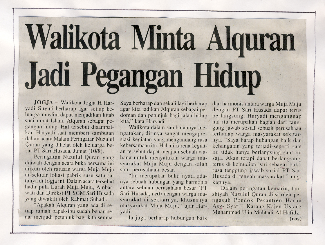 Kliping jogja terbaru